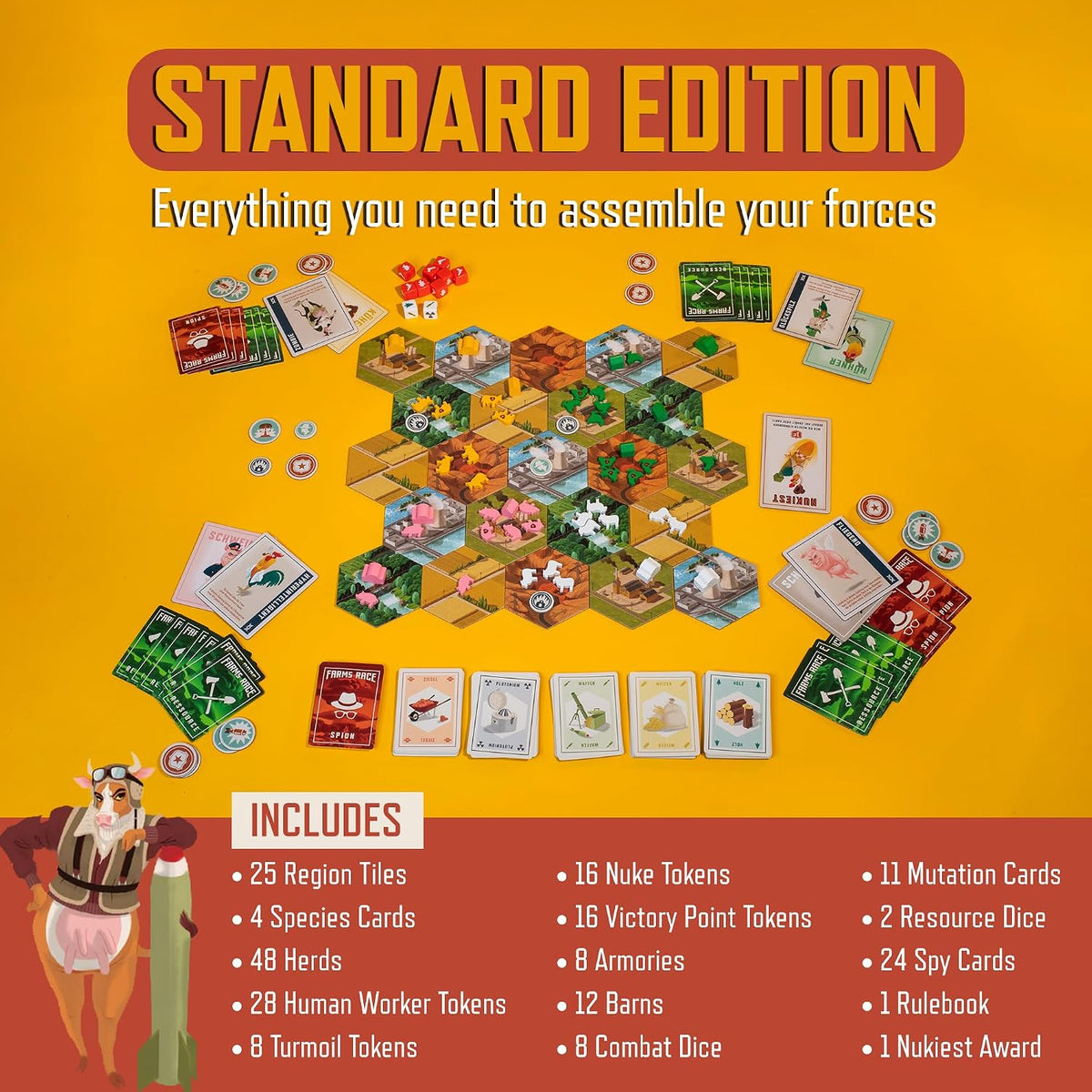 Farms Race Board Game