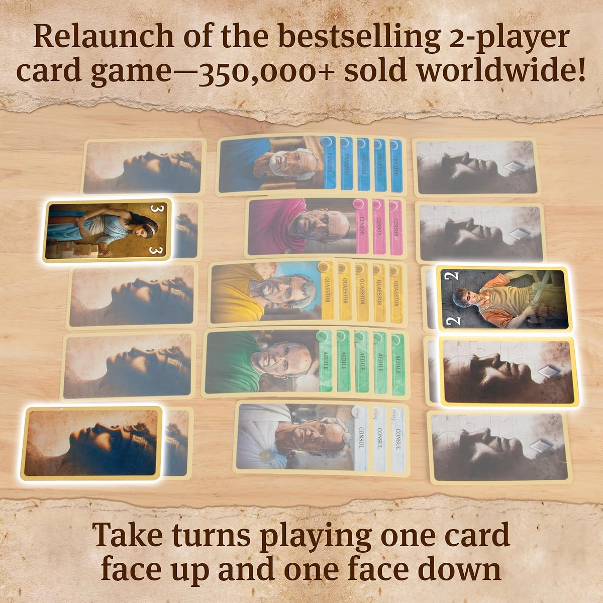 Caesar & Cleopatra Card Game