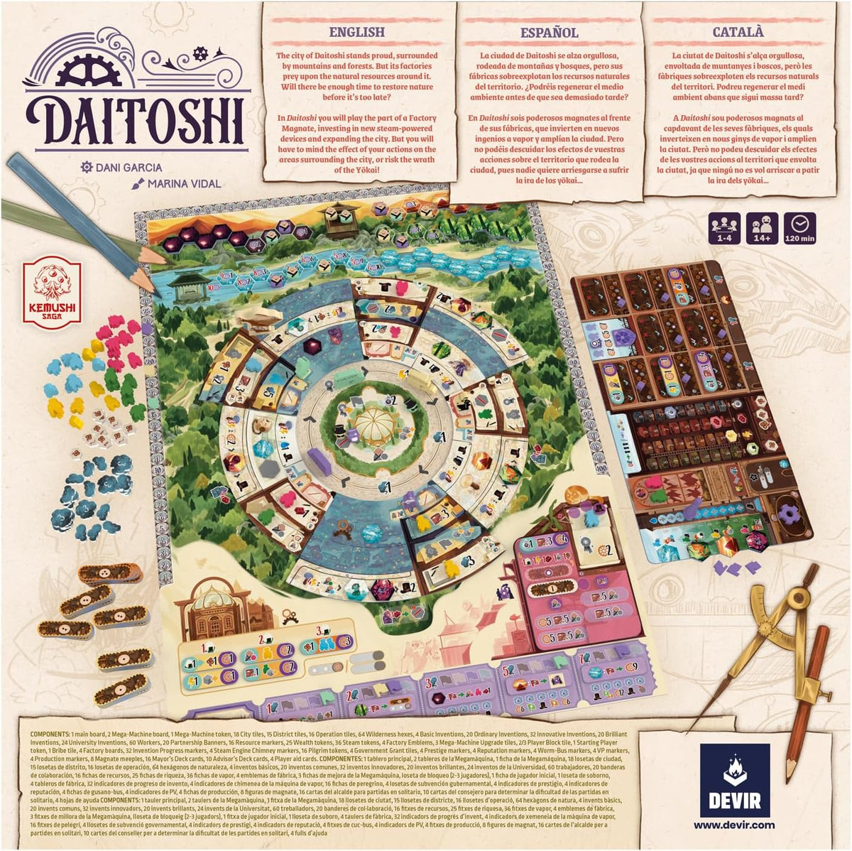 Daitoshi Board Game