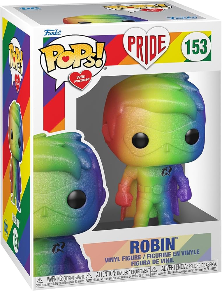DC Batman: Robin (Rainbow Pride) Funko POP! Vinyl