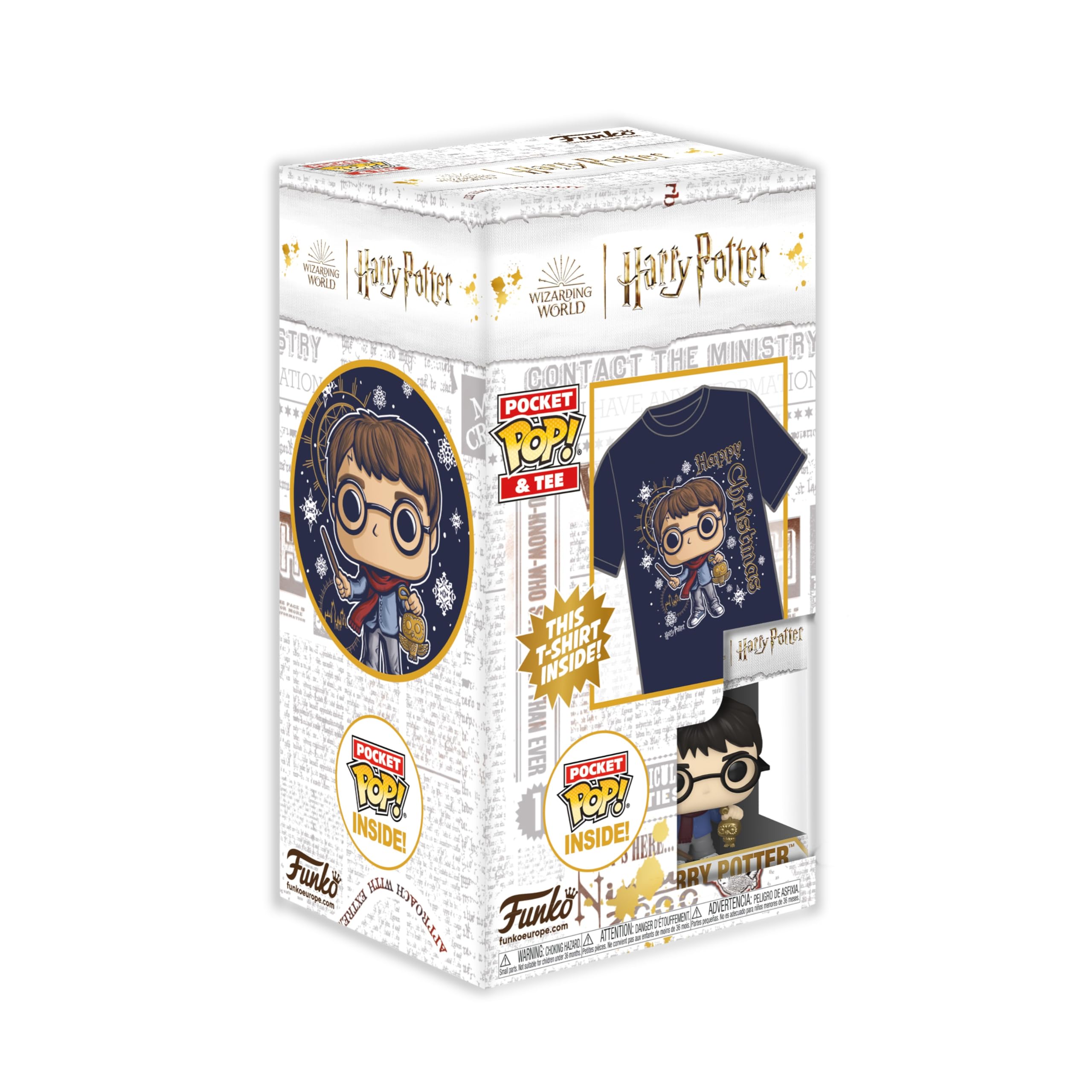 Harry Potter: Holiday Harry Funko Pocket Pop! & Tee