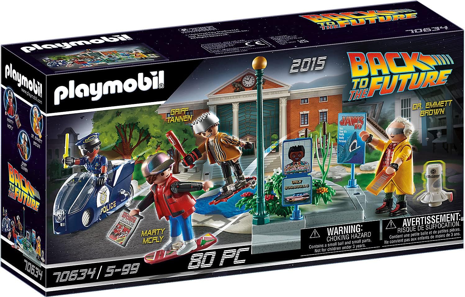 Playmobil: Back to The Future Part II Hoverboard Chase