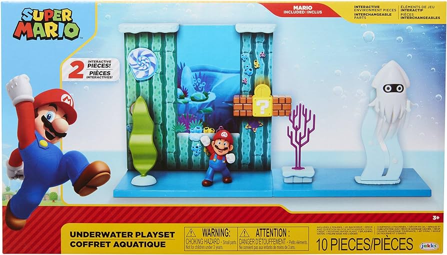Super Mario: Underwater Playset