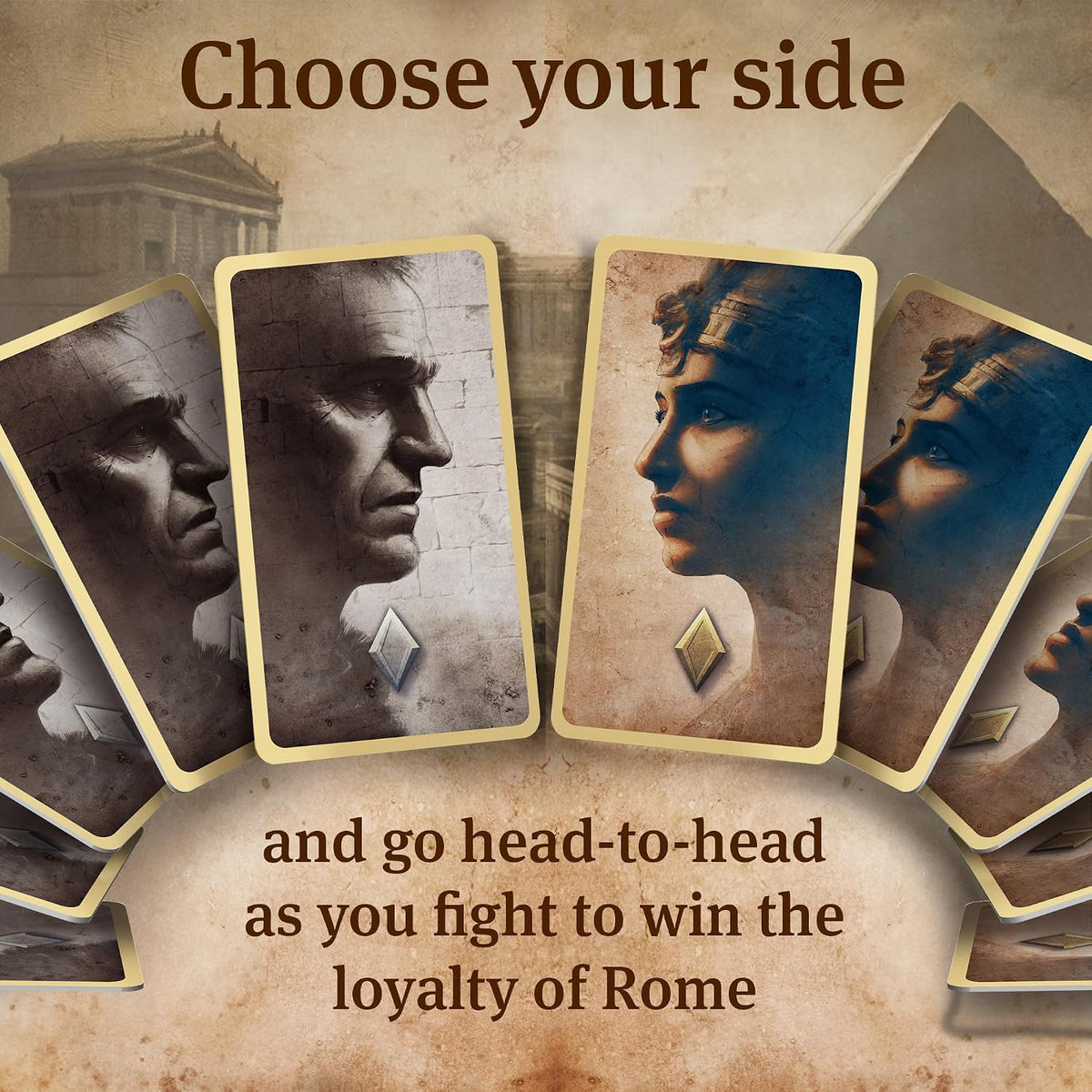 Caesar & Cleopatra Card Game