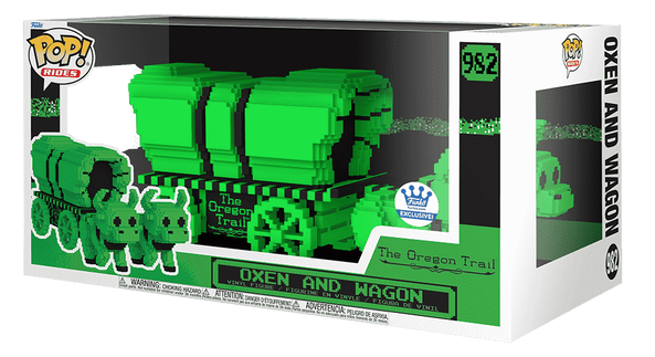 The Oregon Trail: Oxen and Wagon Super Deluxe Rides Funko POP! Vinyl