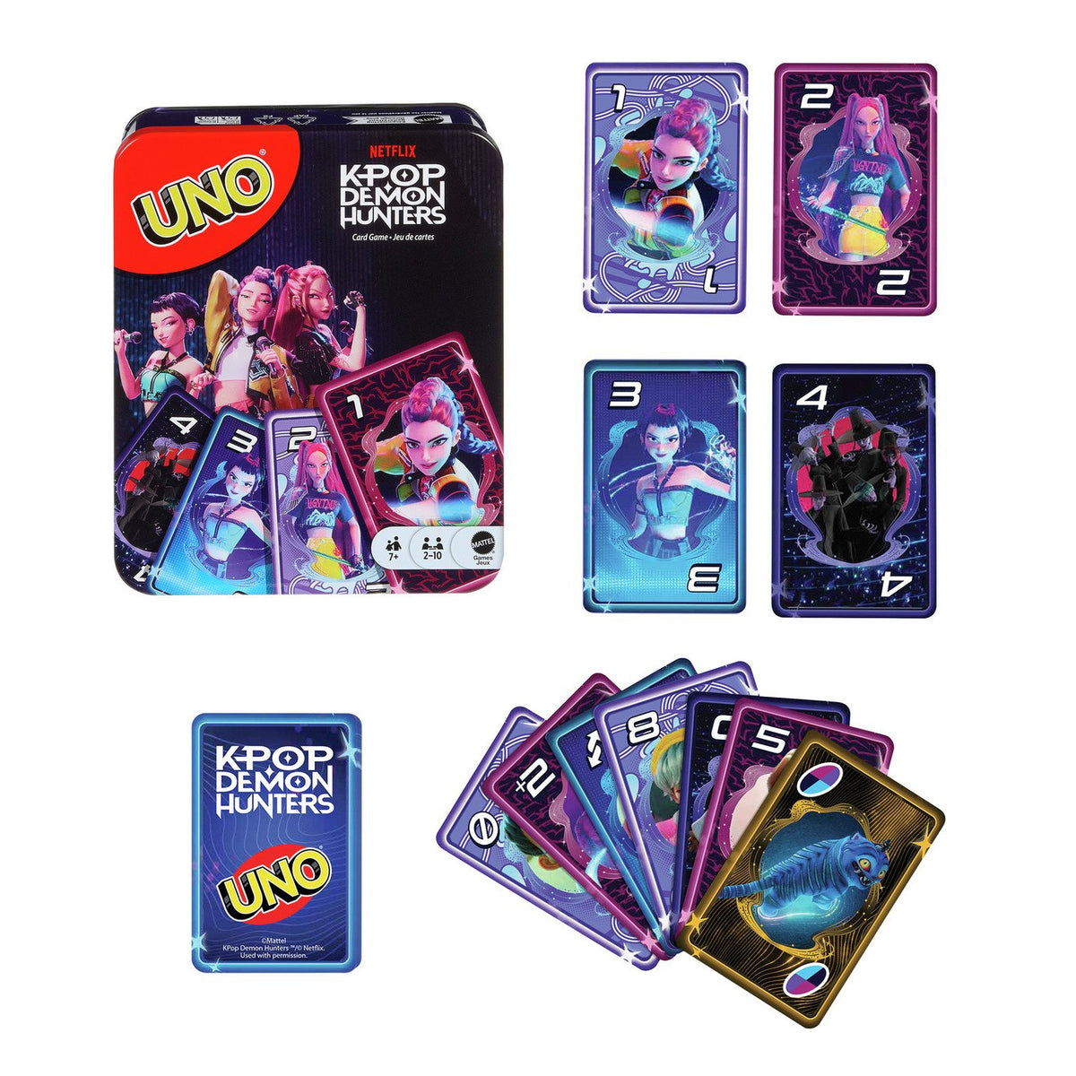 UNO: KPop Demon Hunters Card Game