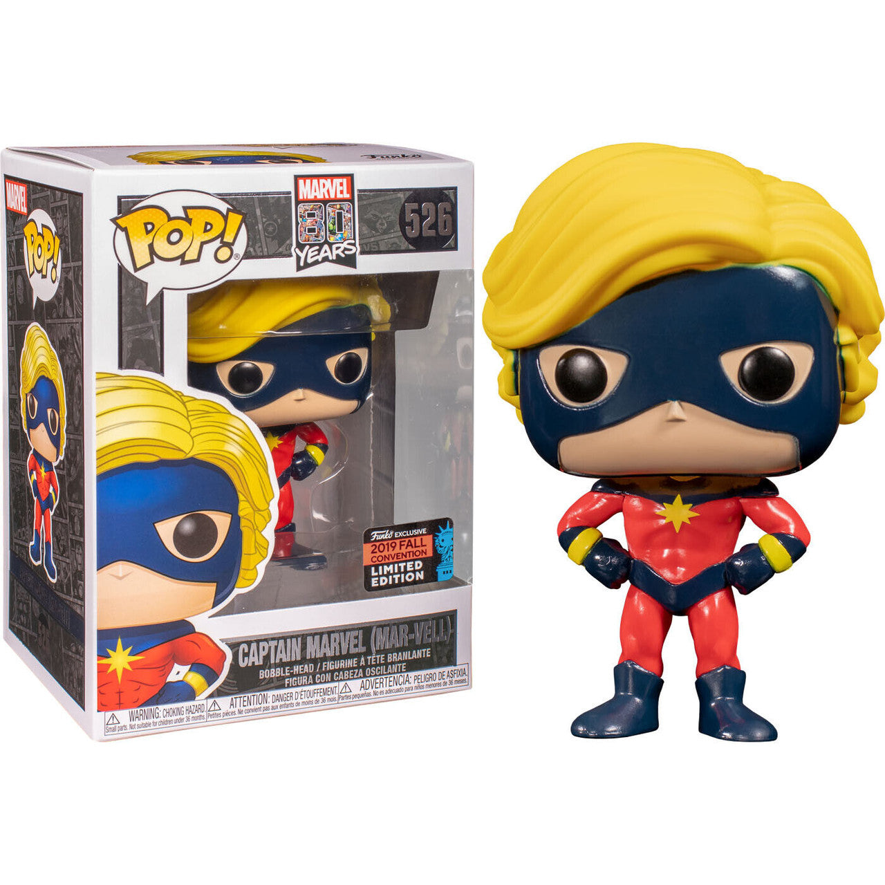 Marvel 80th: Captain Marvel (Mar-Vell) Funko Pop! Vinyl