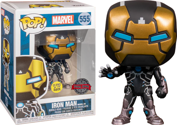 Marvel: Iron Man Model 39 (GITD) Funko POP! Vinyl