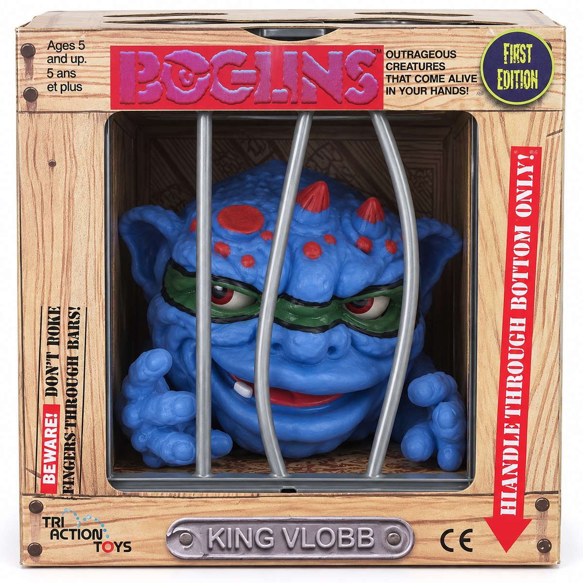 Boglins Red-Eyed King Vlobb 8-Inch Monster Hand Puppet