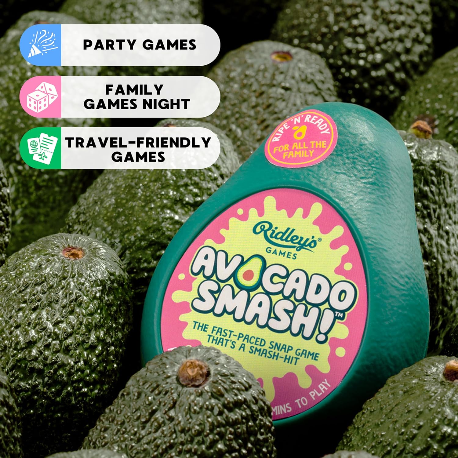 Avocado Smash! Card Game