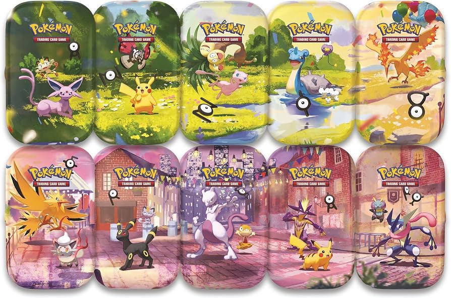 Pokémon TCG: 30th Celebration Mini Tin (1 Assorted Tin)