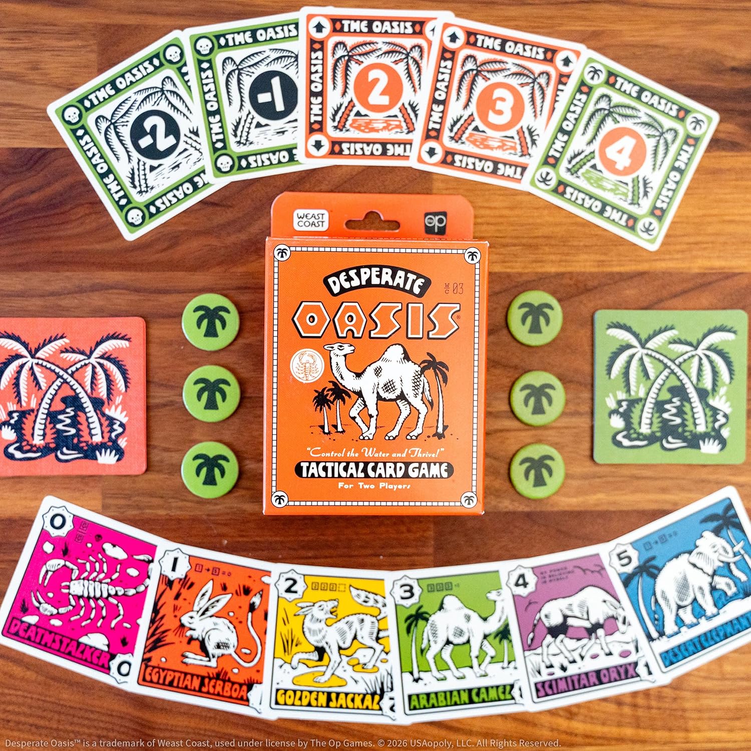 Desperate Oasis Tactical Card Game