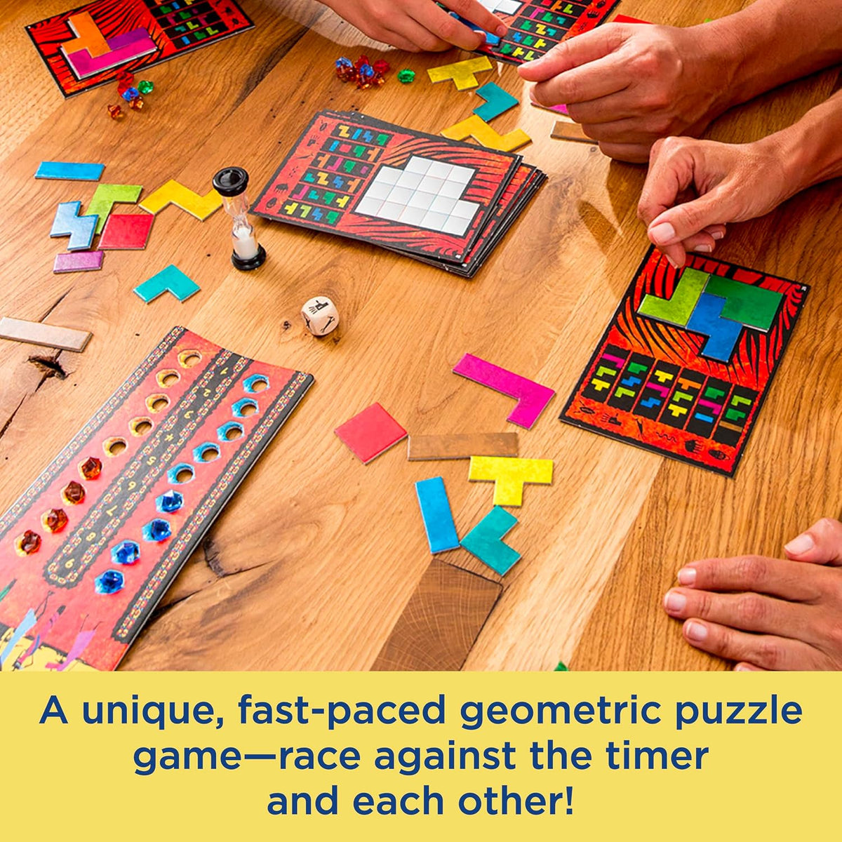 Ubongo Classic Puzzle Board Game