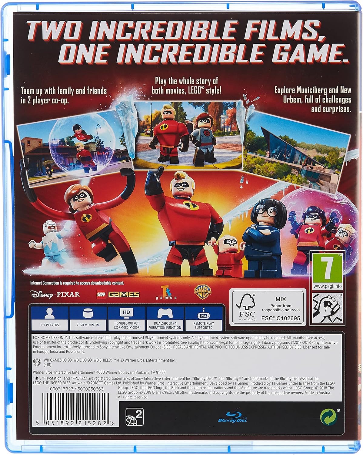 Lego The Incredibles - PlayStation 4 (PS4)