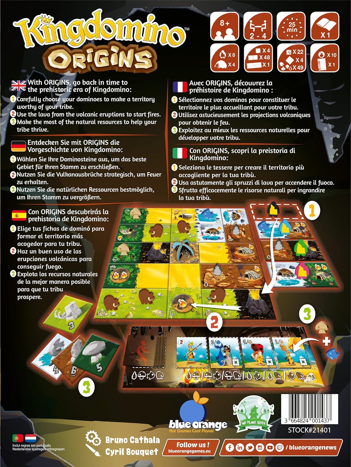 Kingdomino Origins Board Game