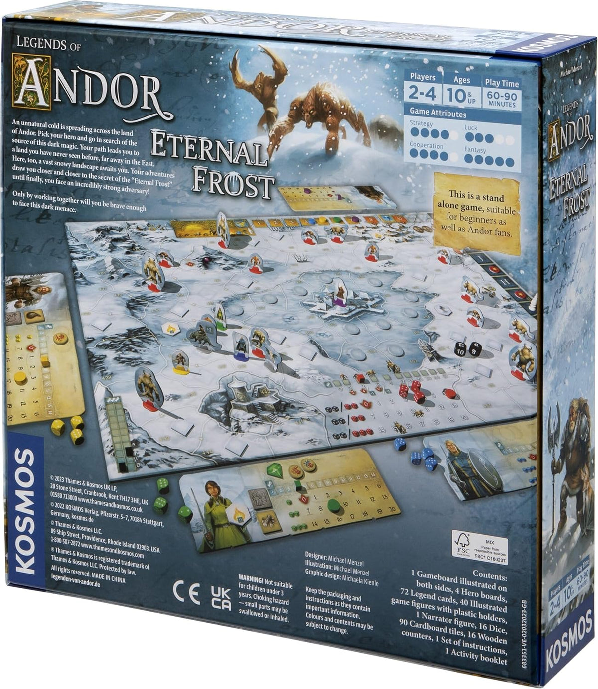 Legends of Andor: Eternal Frost Board Game