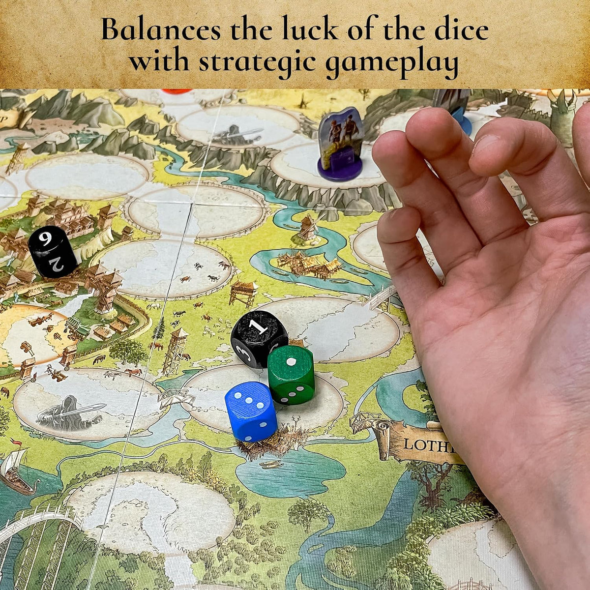 The Lord of the Rings: Adventure to Mount Doom Board Game