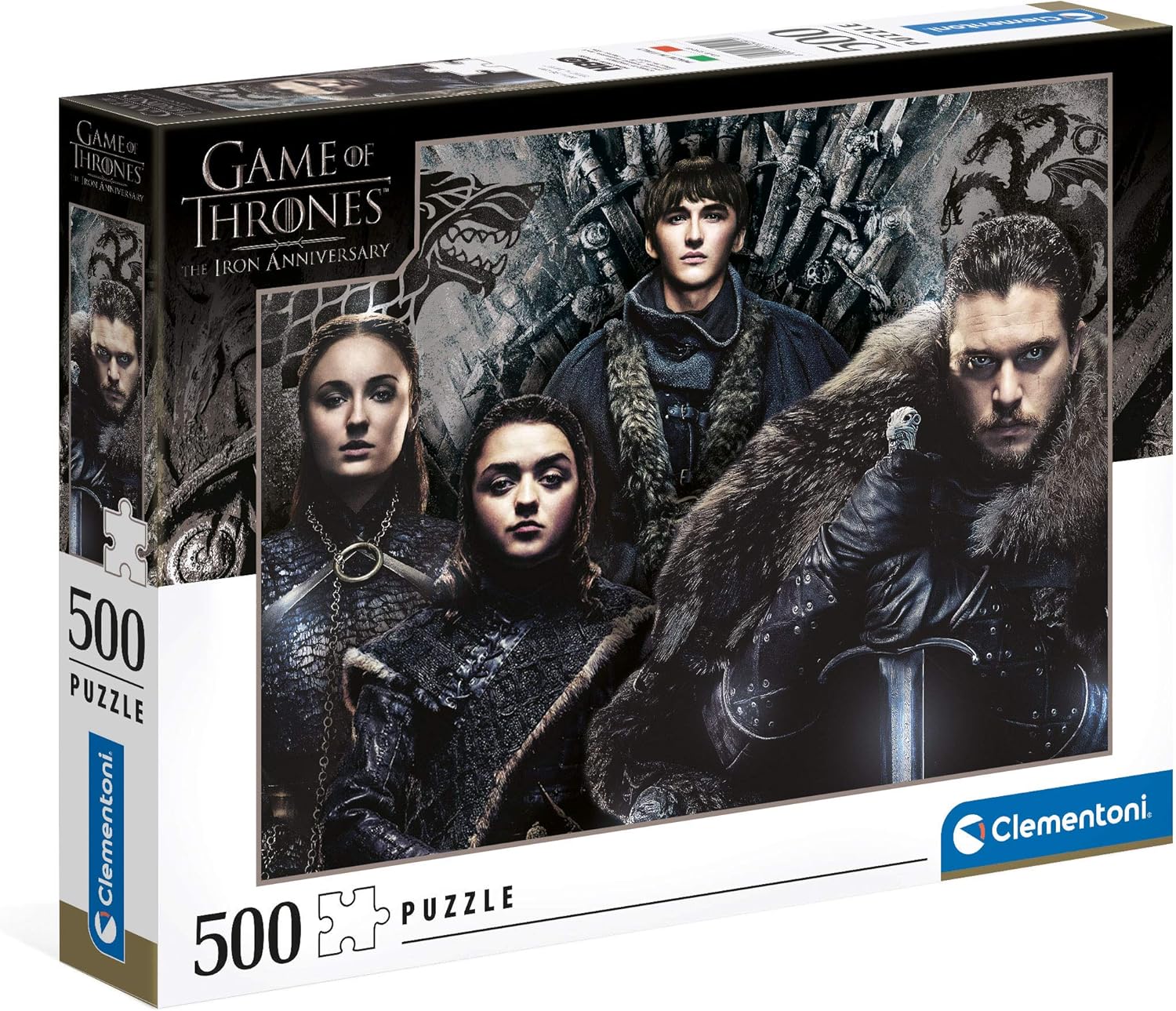 Clementoni - Game of Thrones 500 Piece Jigsaw Puzzle