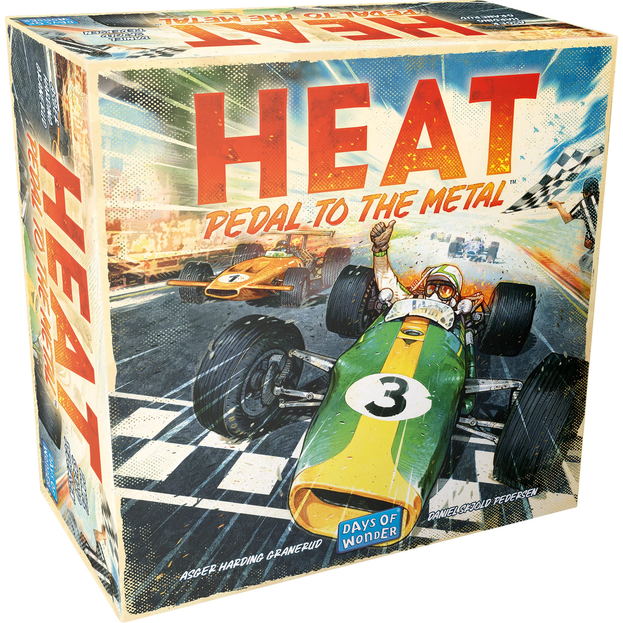 Heat - Pedal to the Metal Board Game