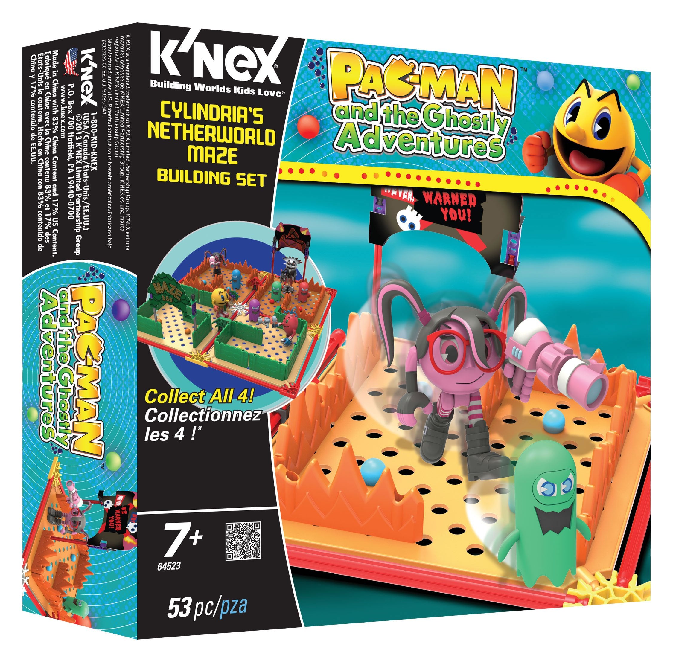 K'NEX Pac-Man and the Ghostly Adventures: Cylindria's Netherworld Maze