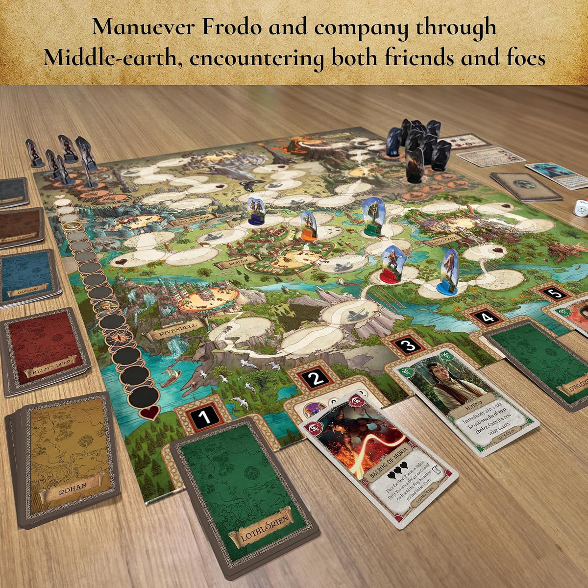 The Lord of the Rings: Adventure to Mount Doom Board Game
