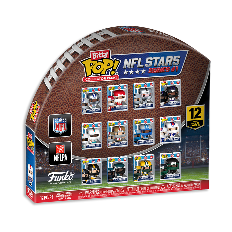 NFL Stars Series #1 Funko Bitty POP! Collector 12-Pack