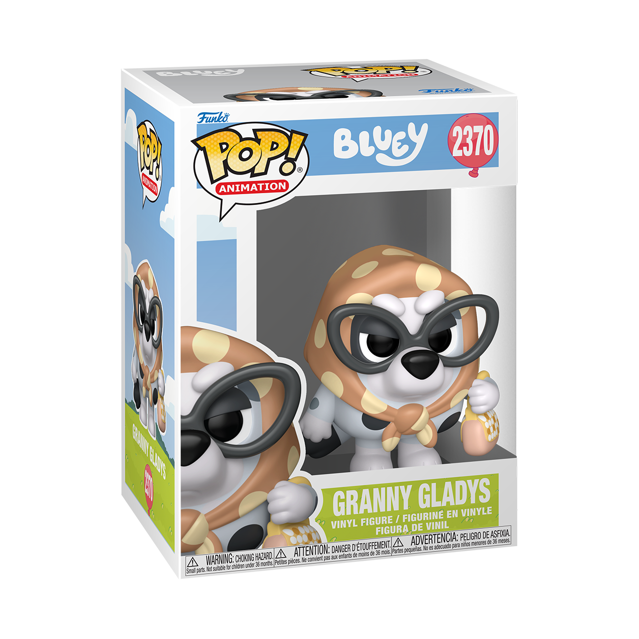 Funko POP! Bluey – Granny Gladys boxed vinyl figure