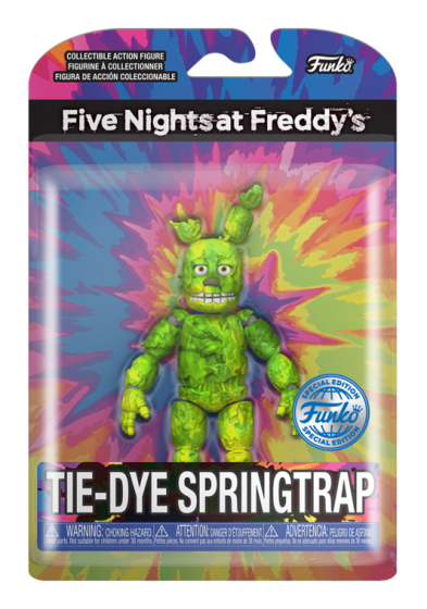 Juguetes pop de top five nights at freddy's