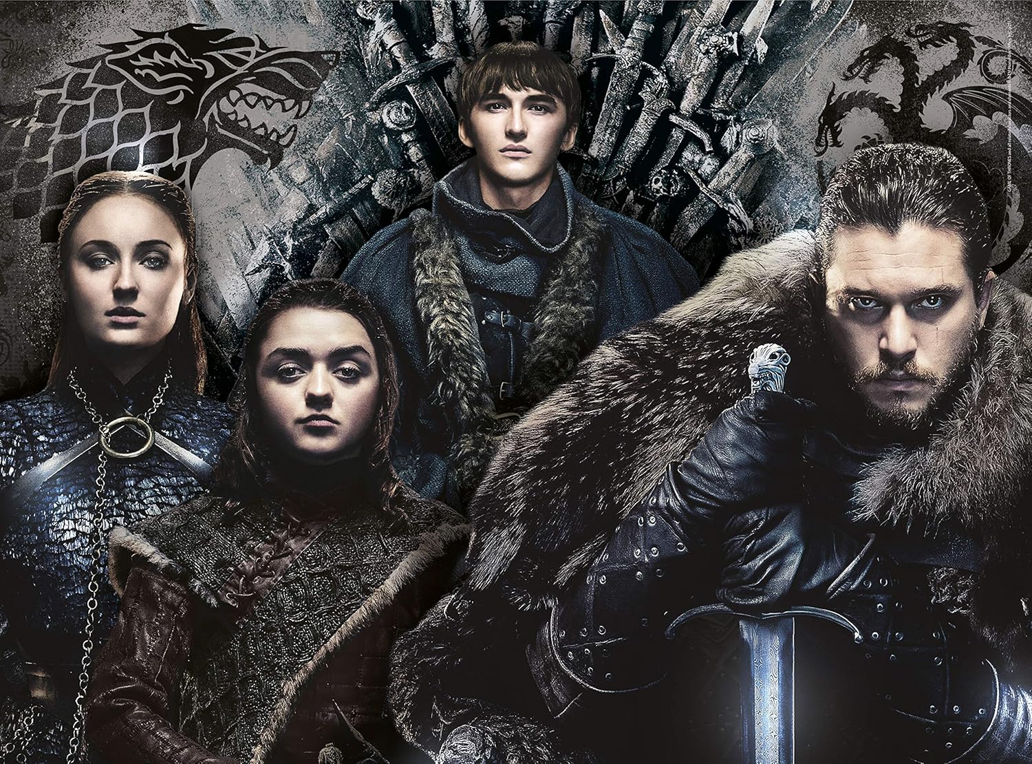 Clementoni - Game of Thrones 500 Piece Jigsaw Puzzle