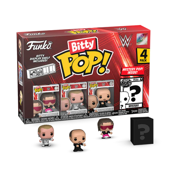 WWE Funko Bitty POP! 4-Pack Series 1