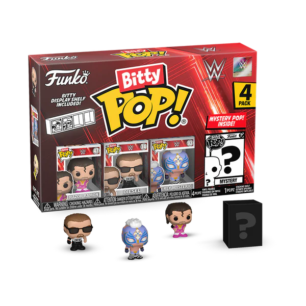 WWE Funko Bitty POP! 4-Pack Series 3