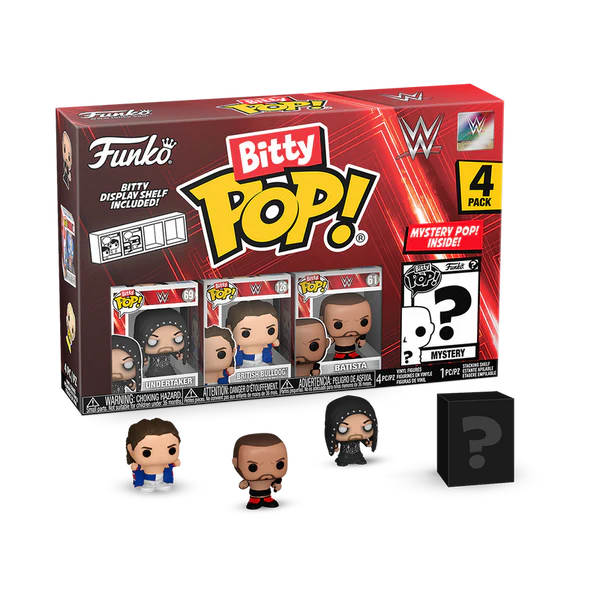 WWE Funko Bitty POP! 4-Pack Series 4