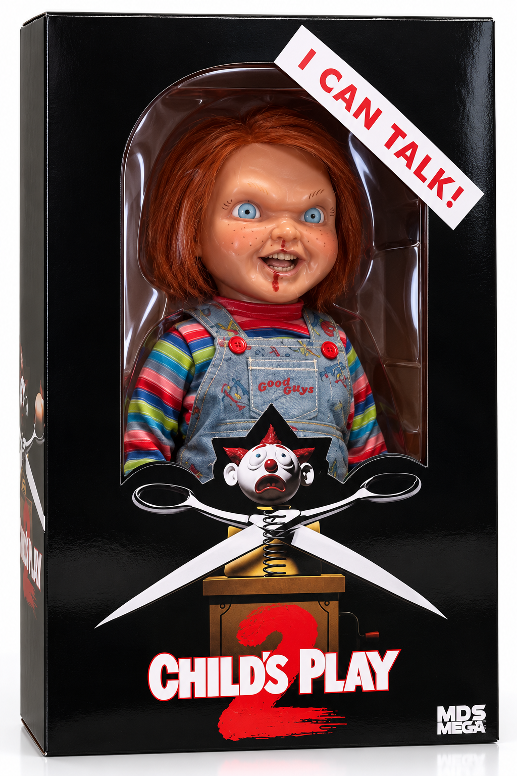 Child's Play 2 Chucky 15-Inch Talking Menacing Mega Scale Figure