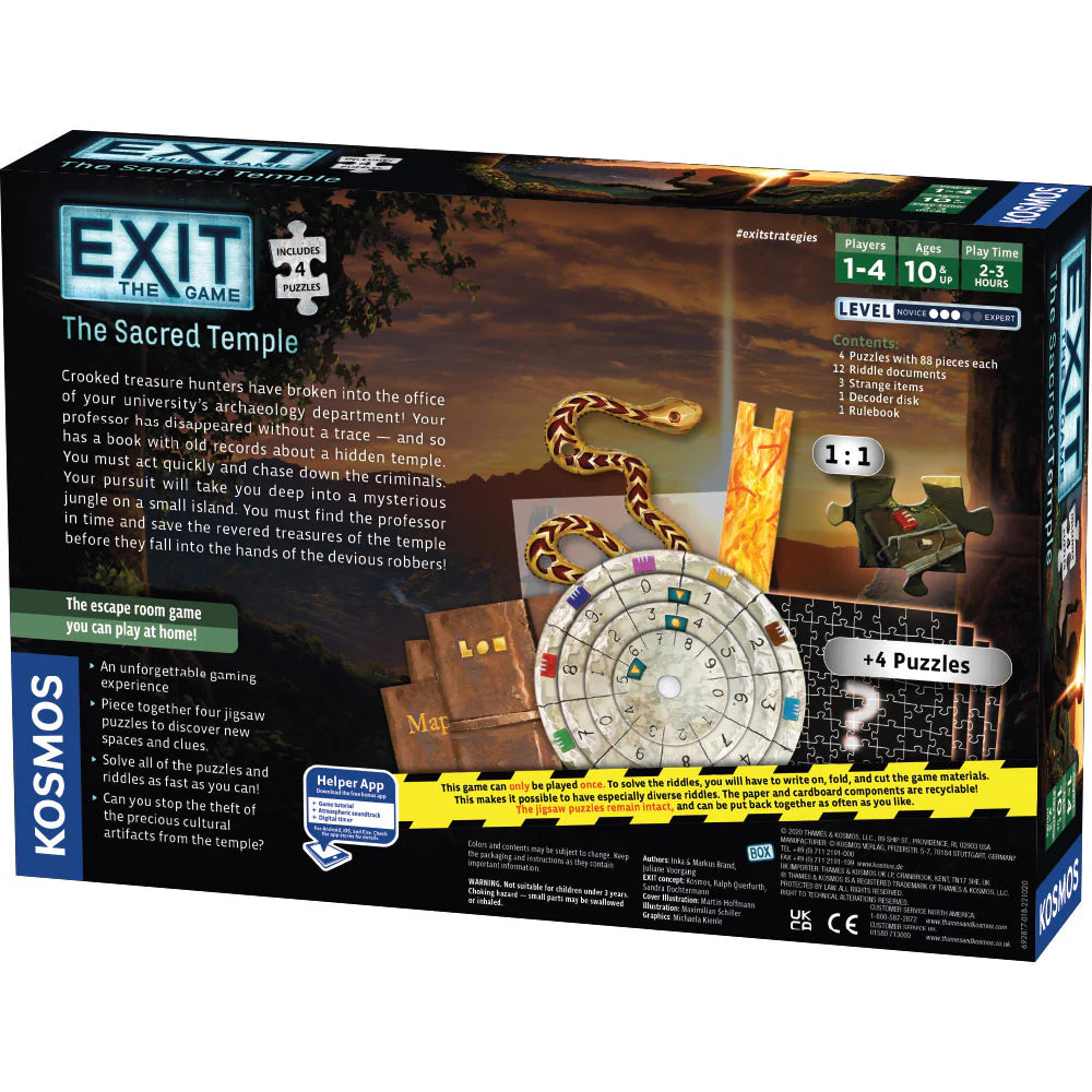 EXIT Puzzle: The Sacred Temple