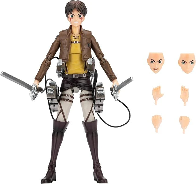 Total Anime Attack on Titan: Eren Jaeger 6.5" Articulated Figure