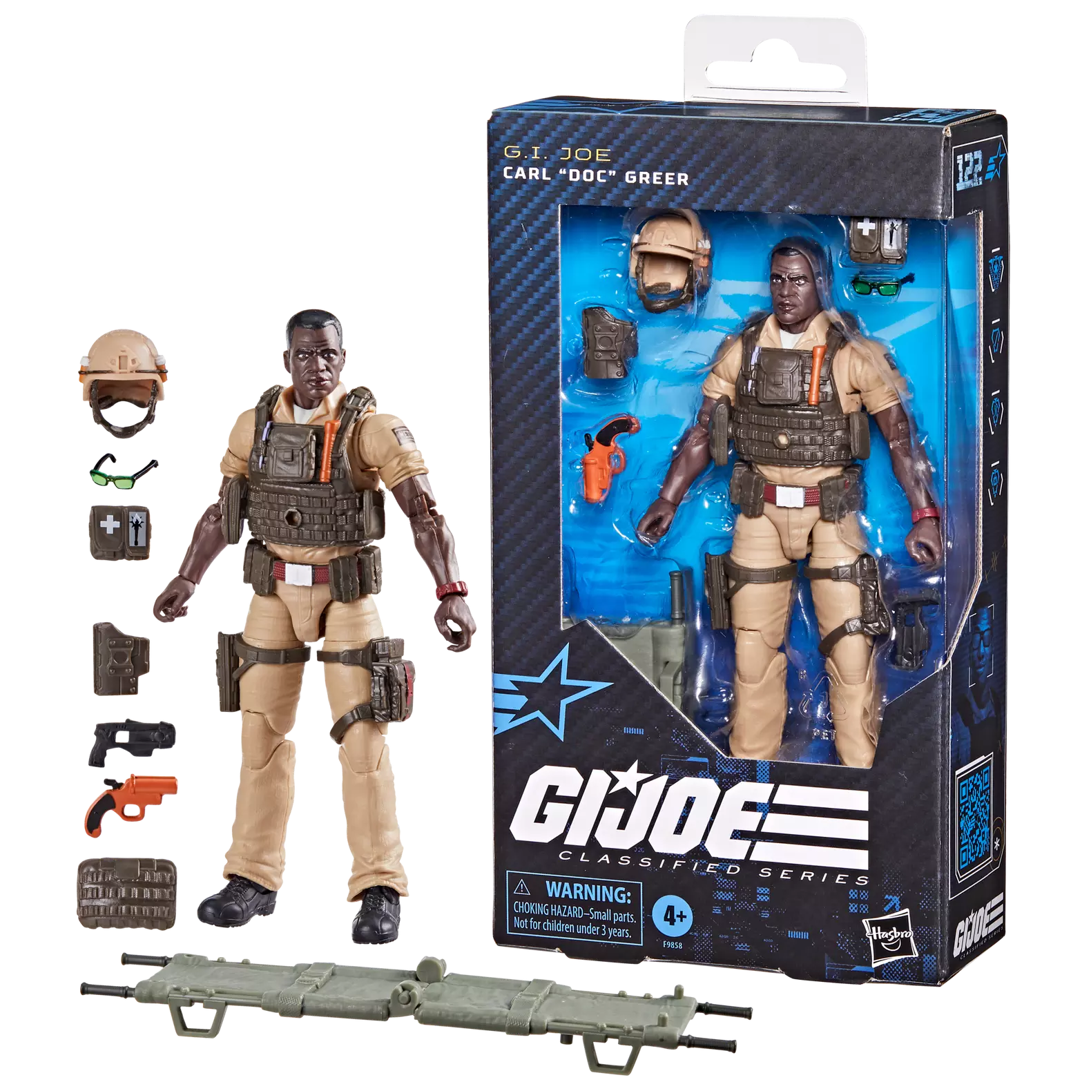 G.I. Joe Classified Series: Carl "Doc" Greer Figure