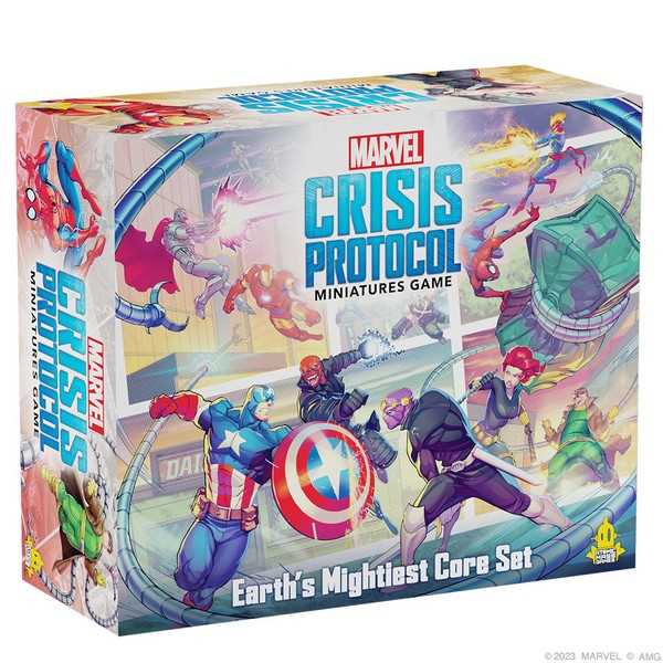 Marvel Crisis Protocol Miniatues Game: Earth's Mightiest Core Set