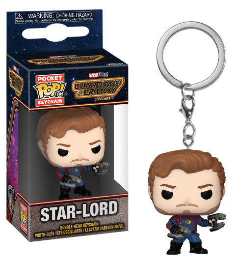 Guardians of The Galaxy 3: Star-Lord Funko Pocket POP! Keychain
