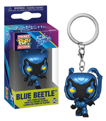 DC Blue Beetle: Blue Beetle Funko Pocket Pop! Keychain
