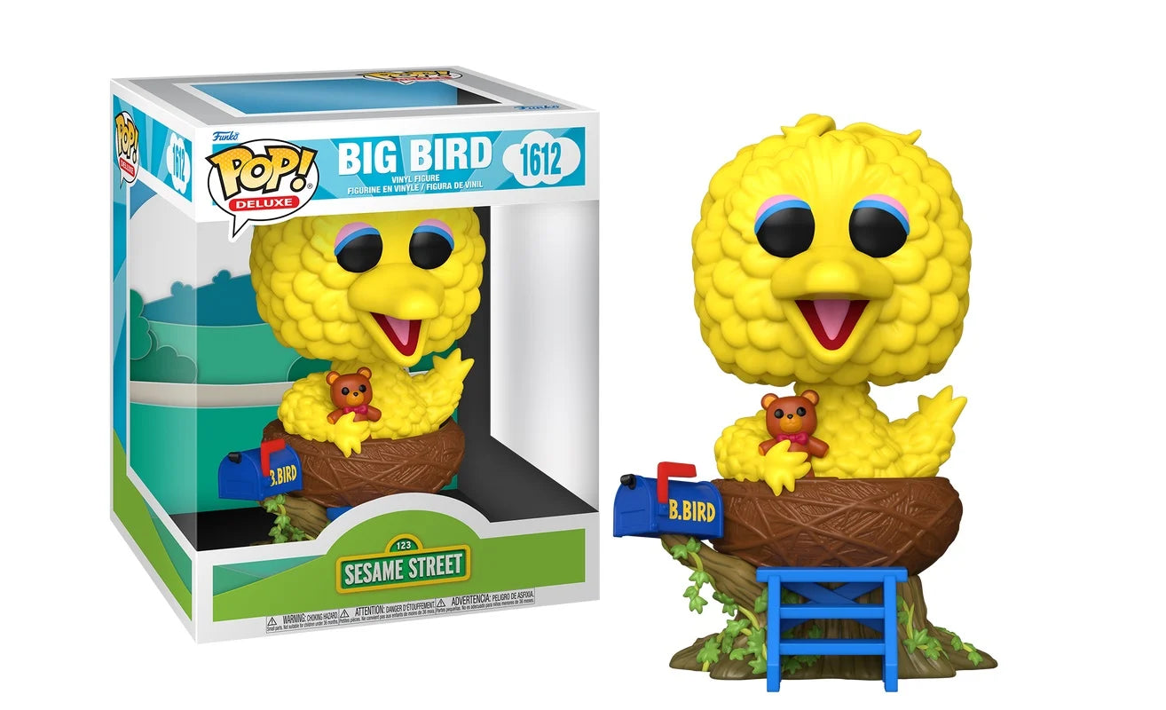 Sesame Street: Big Bird in Nest Funko POP! Deluxe