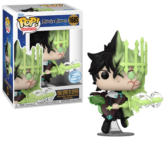 Black Clover: Yuno (Spirit of Zephyr) Funko POP! Vinyl