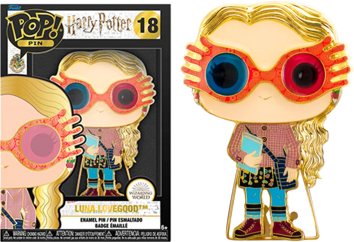 Harry Potter: Luna Lovegood Funko Pop! Pin