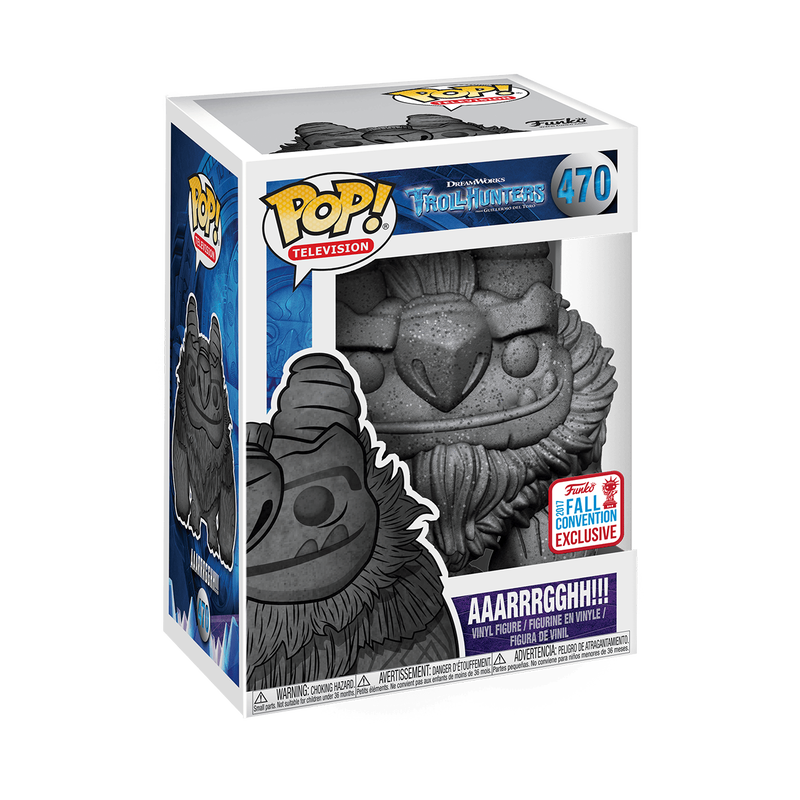 Trollhunters: AAARRRGGHH!!! (Stone) Funko POP! Vinyl in complete retail packaging