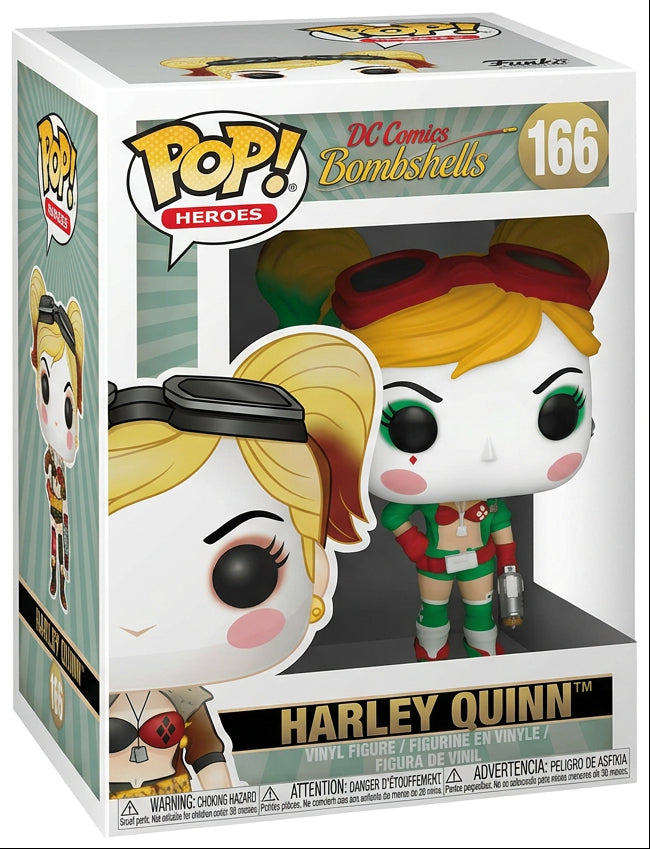 DC Bombshells: Harley Quinn (Holiday) Funko POP! Vinyl in complete retail packaging