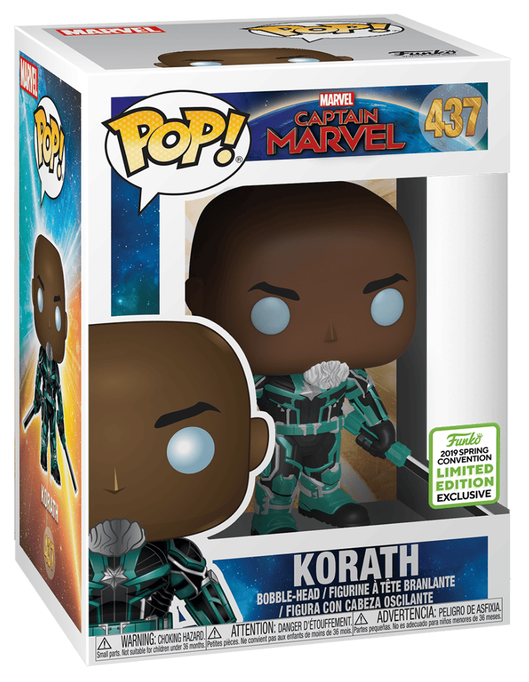 Captain Marvel: Korath (Starforce) Funko POP! Vinyl in complete retail packaging