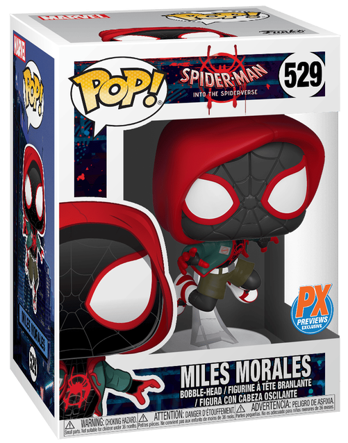 Spider-Man Into the Spider-Verse: Miles Morales (Casual) Funko POP! Vinyl in complete retail packaging
