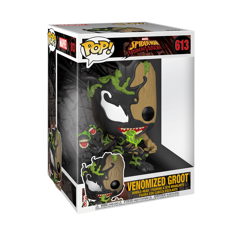 Marvel: Venomized Groot (10-Inch) Funko POP! Vinyl in complete retail packaging