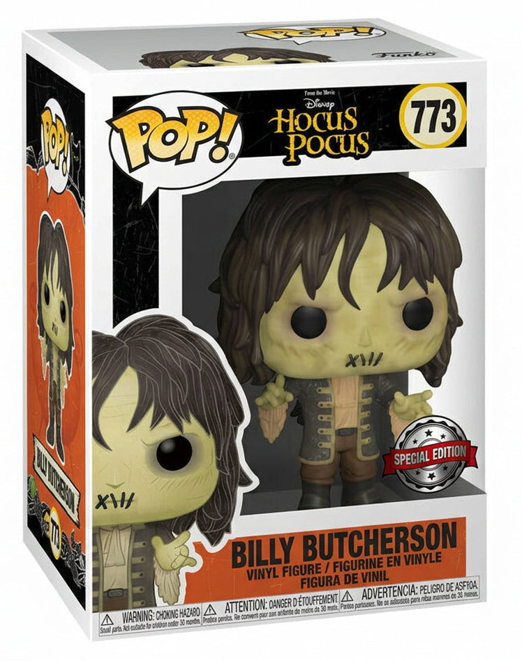 Hocus Pocus: Billy Butcherson Funko POP! Vinyl in complete retail packaging