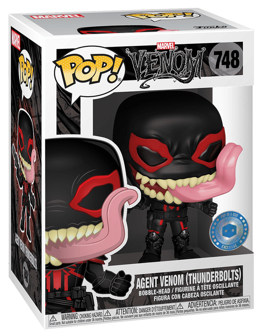 Funko Pop! Marvel – Agent Venom (Thunderbolts) in complete retail packaging