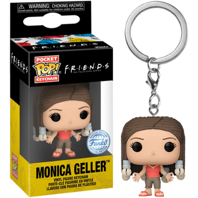 Friends: Monica w/ Braids Funko Pocket POP! Keychain